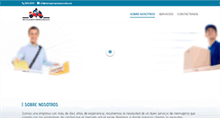 Desktop Screenshot of mensajerosempresariales.com
